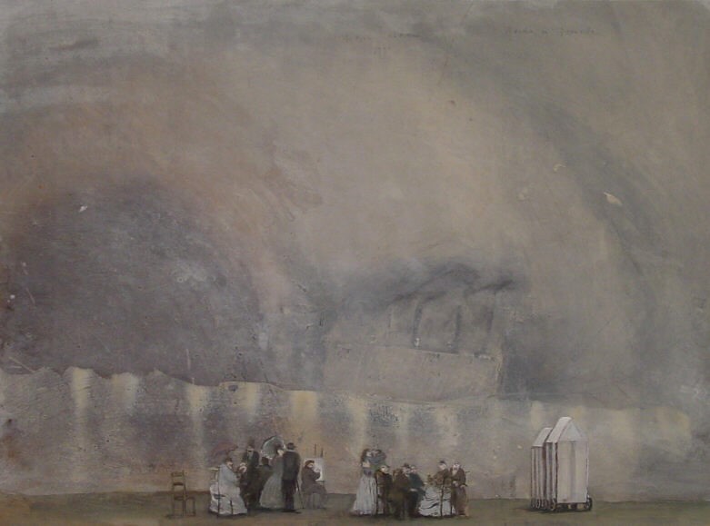 Werner LehmannBoudin in Trouville, 1995, 48 cm x 65 cm, lew001re, Preis auf Anfrage, SüdWestGalerie