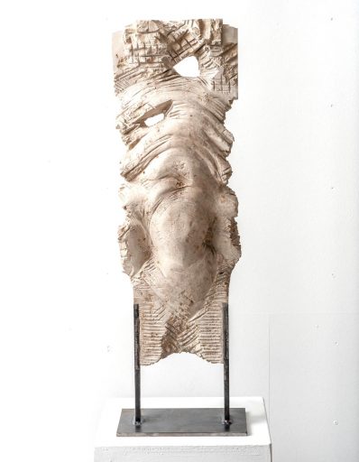 Christoph Traub, Haut 1, 2014, JuraStahl, 95 cm x 15 cm x 30 cm, Preis auf Anfrage, SüdWestGalerie