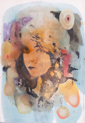 Miriam Vlaming, Wet Eyes, 2018, Eitempera auf Leinwand, 130 cm x 90 cm, Preis auf Anfrage