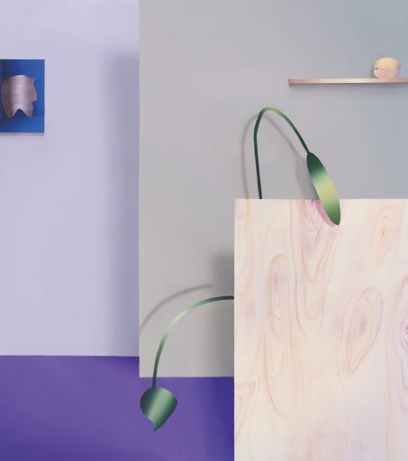 Judith Grassl, Four Rooms III, 2021, Acryl auf Leinwand, 170 cm x 150 cm, Preis auf Anfrage, Galerie Cyprian Brenner