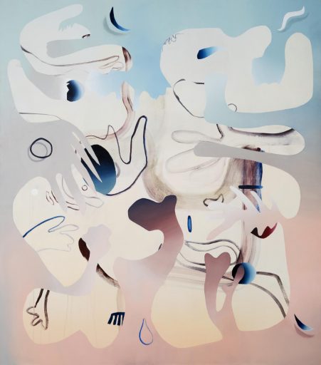Judith Grassl, Transformation I, 2019, Acryl auf Leinwand, 170 cm x 150 cm, Preis auf Anfrage, Galerie Cyprian Brenner