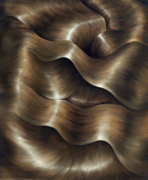 Simone Haack, Waves, 2023, Öl auf Baumwolle, 170 cm  x 140 cm, derzeit nicht verfügbar, Galerie Cyprian Brenner