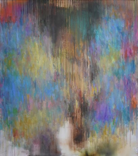 Thomas Rissler, ohne Titel, 2022, Acryl, Öl und Sprühfarbe auf Leinwand, 170 cm x 150 cm, Preis auf Anfrage, rit006kü, SüdWestGalerie