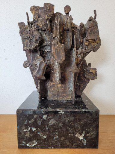 Otto Herbert Hajek, P 138, 60 3, 1960, Bronze, 27 cm x 25 cm x 11 cm - Höhe ohne Sockel, Unikat, Preis auf Anfrage, SüdWestGalerie