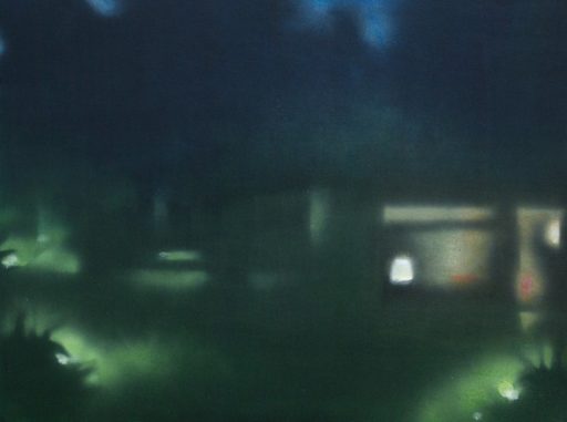 Franziskus Wendels, Das Treffen 4, 2021, Öl auf Leinwand, 80 cm x 60 cm, Preis auf Anfrage, Galerie Cyprian Brenner