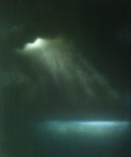 Franziskus Wendels, Die 9. Stunde 3, 2022, Öl auf Leinwand, 120 cm x 100 cm, Preis auf Anfrage, Galerie Cyprian Brenner