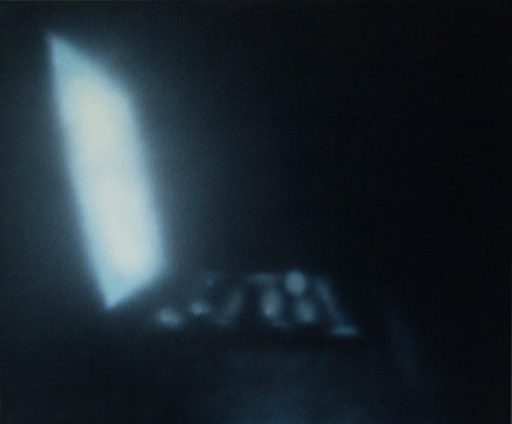 Franziskus Wendels, Einleuchten 1, 2022, Öl auf Leinwand, 50 cm x 60 cm, Preis auf Anfrage, Galerie Cyprian Brenner