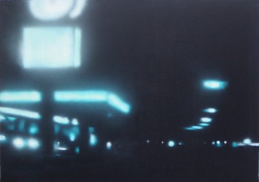 Franziskus Wendels, Petrol 7, 2010, Öl auf Leinwand, 100 cm x 140 cm, Preis auf Anfrage, Galerie Cyprian Brenner