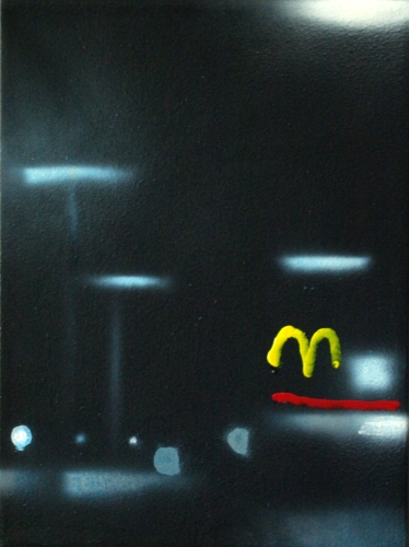 Franziskus Wendels, Rasten 8, 2023, Öl auf Leinwand, 40 cm x 30 cm, Preis auf Anfrage, Galerie Cyprian Brenner