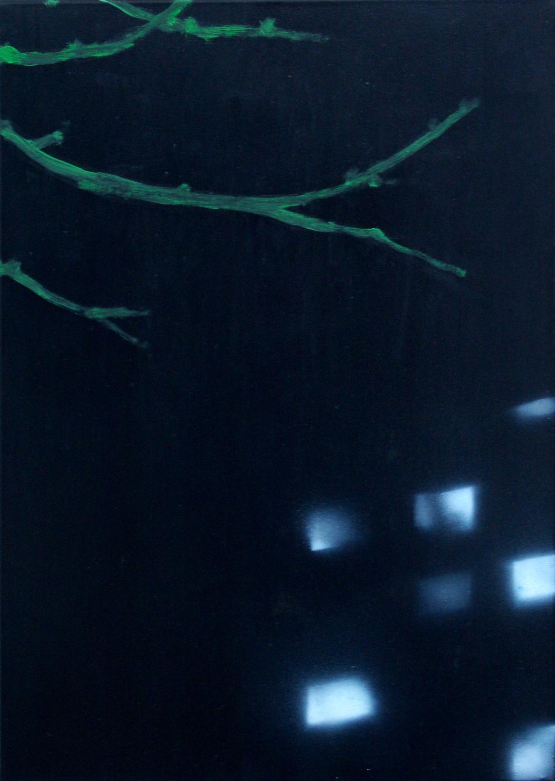Franziskus Wendels, Waiting for, 2017, Öl auf Leinwand, 50 cm x 70 cm, Preis auf Anfrage, Galerie Cyprian Brenner