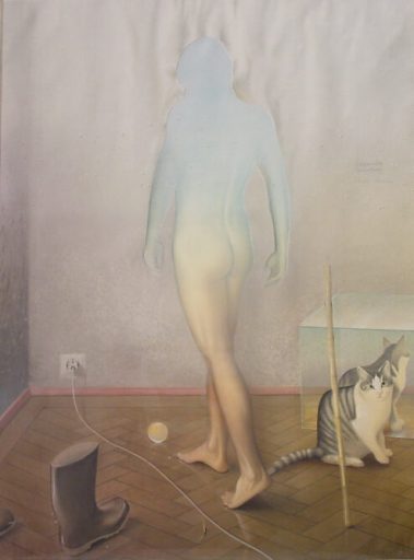 Alfred Bast, Kosmische Verwandlung, 1978, 119 cm x 89 cm, Preis auf Anfrage, SüdWestGalerie