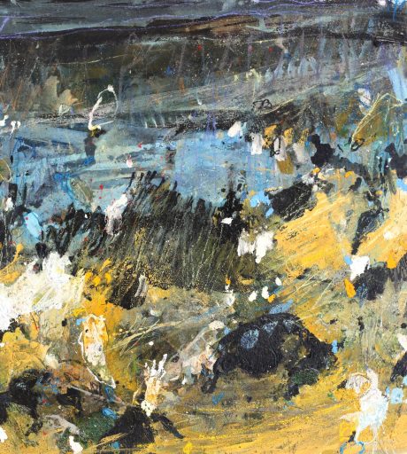 Claudia Tebben, simal, 2022, Acryl, Öl auf Leinwand, 170 cm x 150 cm, Preis auf Anfrage, Galerie Cyprian Brenner