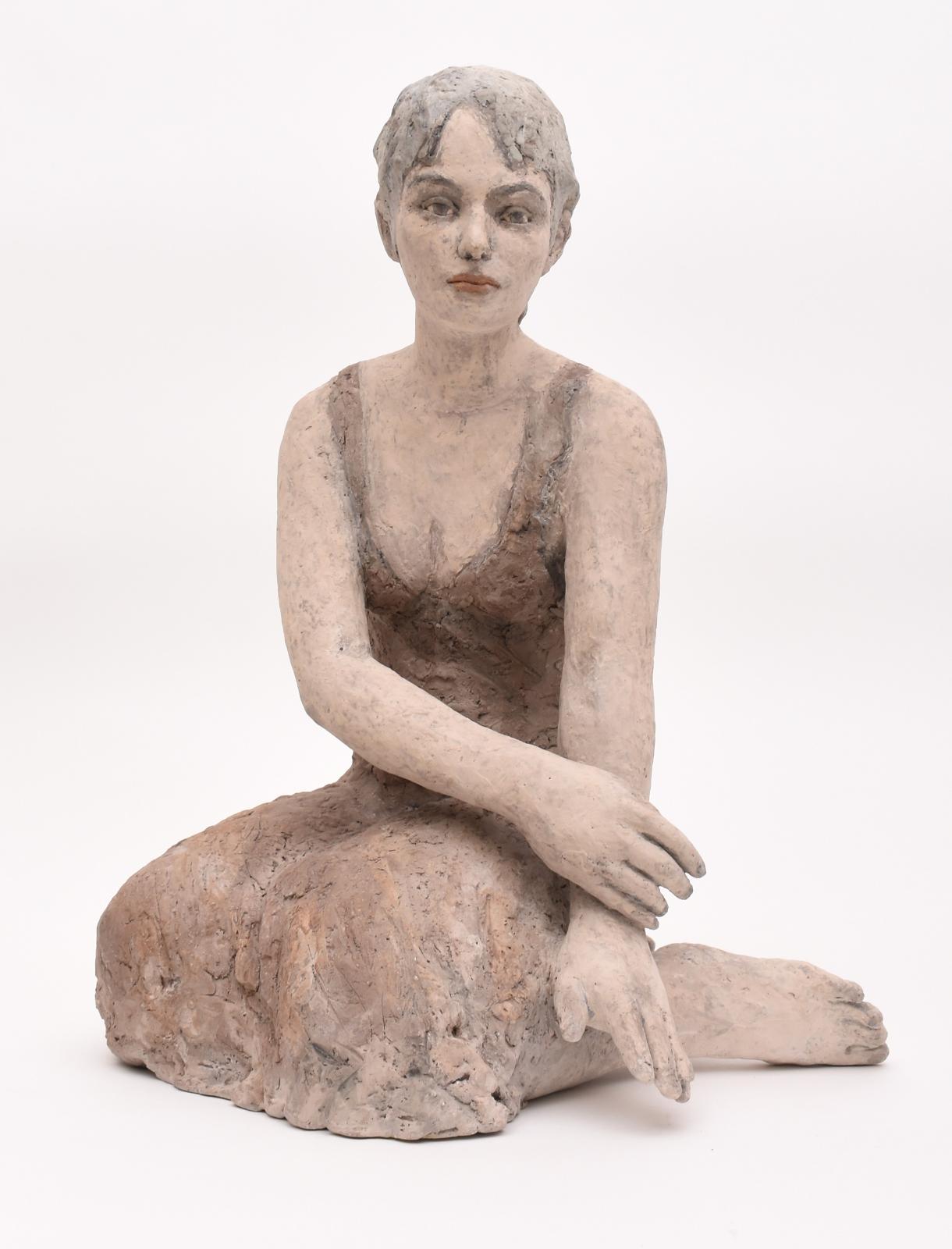 Silvia Siemes, Bleiben, Warten 07 07 26, 2026, H51cm, Preis auf Anfrage, Galerie Cyprian Brenner